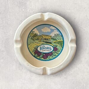 Vintage Knott’s Berry Farm Ashtray made in Taiwan
